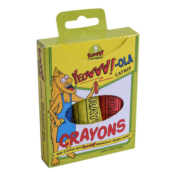 Yeowww!-ola Catnip Crayons