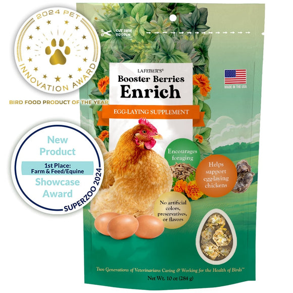 Booster Berries Enrich Chicken Supplement - 10oz