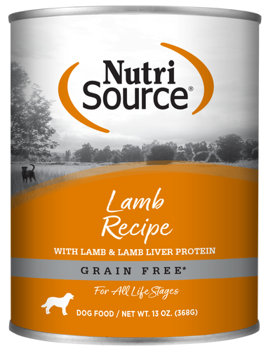 NutriSource® Lamb Recipe Grain Free Wet Dog Food