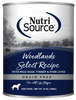 Nutrisource Woodlands Select Recipe Grain Free Wet Dog Food 13oz.