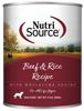 Nutrisource Beef & Rice Recipe Healthy 13oz Wet Dog Food