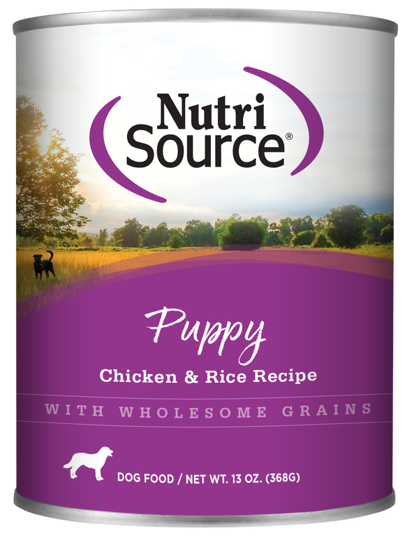 NutriSource® Puppy Chicken & Rice Recipe Wet Dog Food