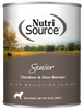 Nutriosurce Senior Chicken & Rice Wet Dog Food 13oz