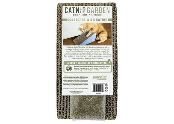 Catnip Garden® Scratcher With Catnip