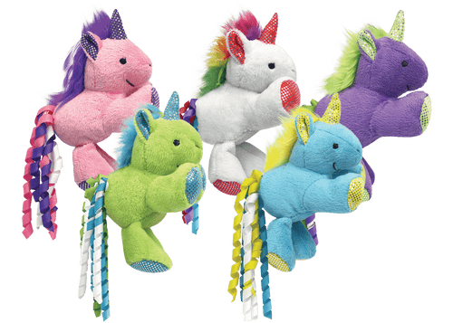 Unicorn Cat Toy - 3 Assorted