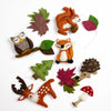 Felt Decor Forest Garland