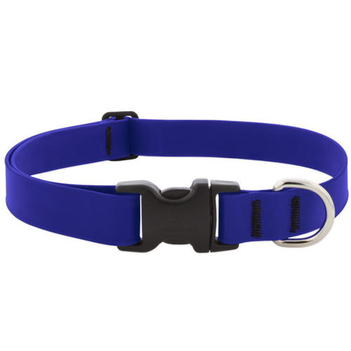 Splash Waterproof Dog Collar 9-14, 3/4 Wide - True Blue