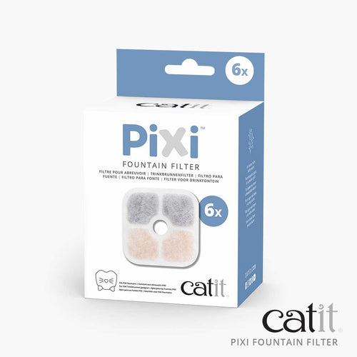 Catit PIXI Fountain Filter - 6 Pack