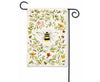 Bee Spring Garden Flag