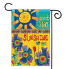 STUDIO M GARDEN FLAG GOOD DAY SUNSHINE