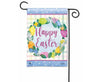 Easter Wreath Garden Flag