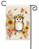 Autumn Owl Garden Flag