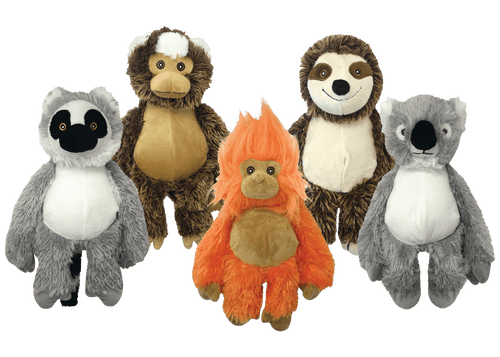 Bark Buddy Animals Assorted Dog Toy