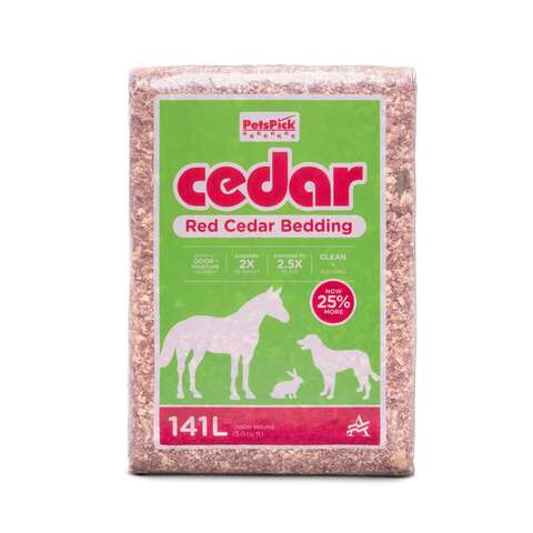 Red Cedar Wood Animal Bedding 5.0cuft 141L Knoxville TN Agri Feed Pet Supply