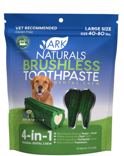 Ark Naturals Brushless Toothpaste Dental Chew