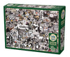 Black and White: Animals, 1000 Piece Jigsaw Puzzle