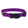 1 Width Adjustable Dog Collar with Plastic Buckle - 18 - 26