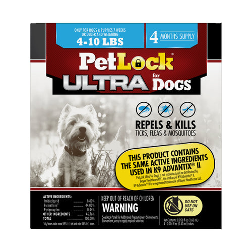 PetLock Petlock Ult Max Flea & Tick for Dogs