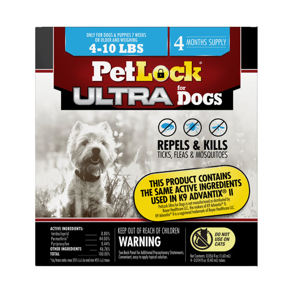 PetLock Petlock Ult Max Flea & Tick for Dogs