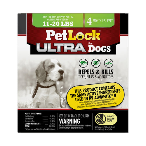 PetLock Petlock Ult Max Flea & Tick for Dogs