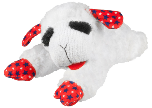 Patriotic Lamb Chop® 10.5 Dog Toy