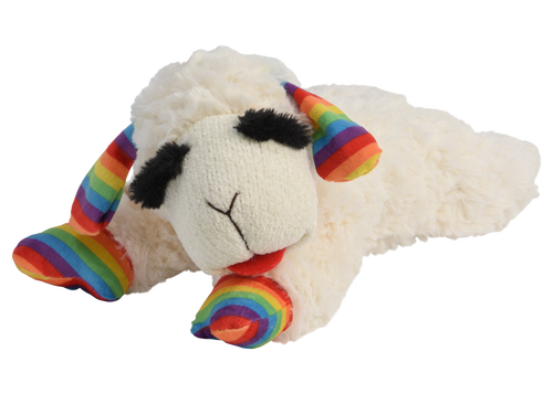 Rainbow Lamb Chop® 10.5 Dog Toy