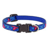 Lupine 10-16, 1/2 width Dog Collar - Social Butterfly