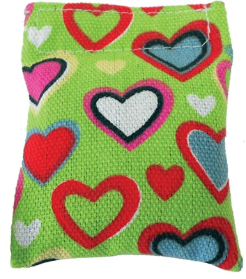 Catnip Heart and Kitty Pillow - Refillable