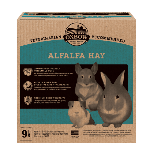 OXBOW ALFALFA HAY , 9lb.