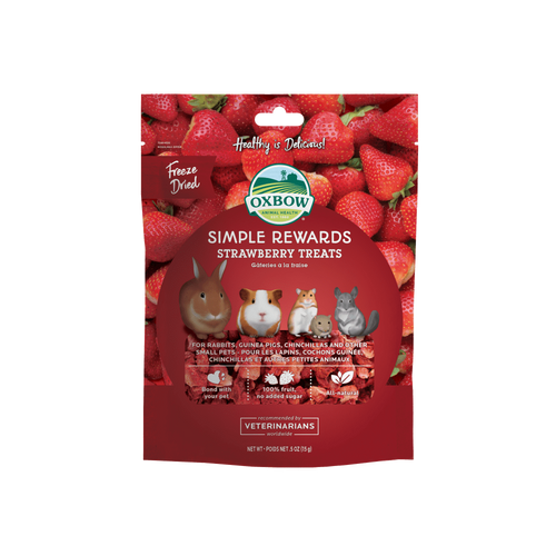 Oxbow Simple Rewards Strawberry Treats