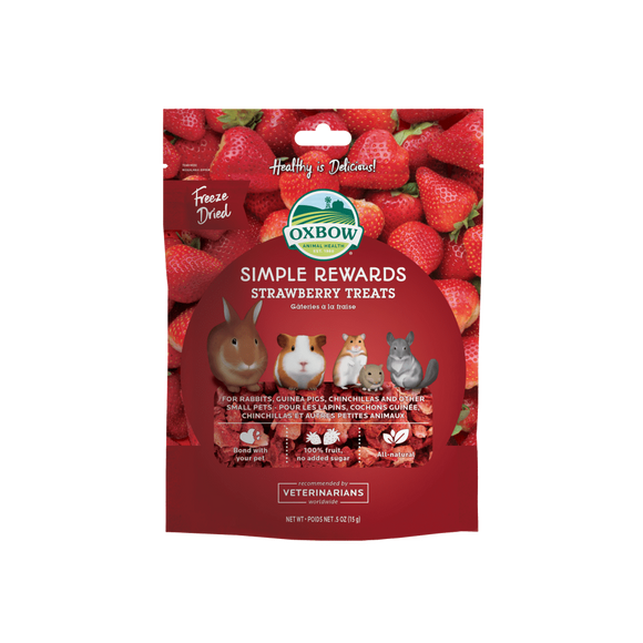 Oxbow Simple Rewards Strawberry Treats