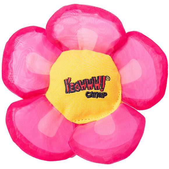 Yeoww! Catnip Pink Daisy's Flower Top