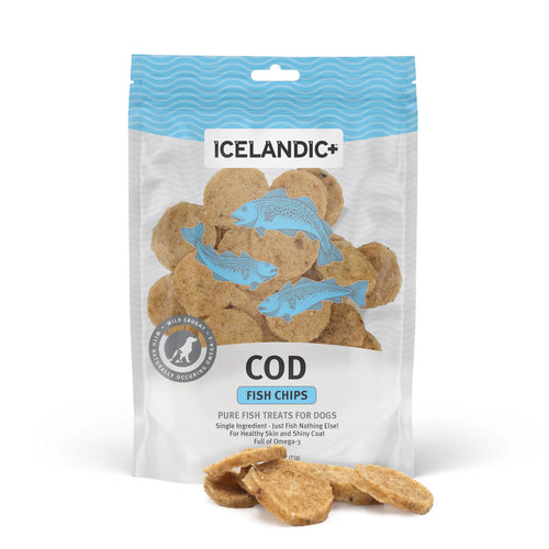 Cod Fish Chips Dog Treats 2.5oz