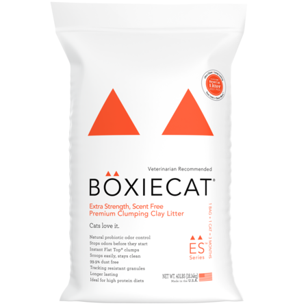 Boxie Cat Extra Strength Multi-Cat Clumping Clay Litter - 40lb