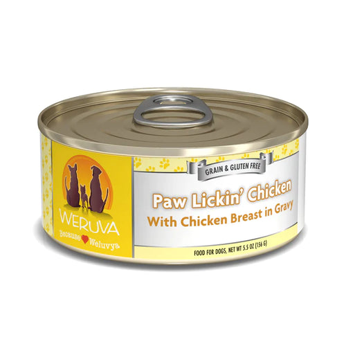 Weruva Paw Lickin' Chicken 5.5oz Dog Food