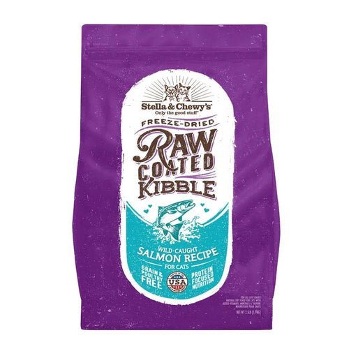 Stella & Chewy's Raw Coated Kibble Wild-Caught Salmon Recipe - 5lb