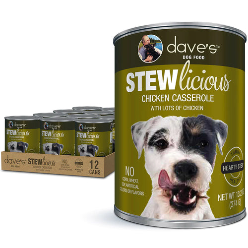 Dave's Pet Food Stewlicious Chicken Casserole / 13.2 oz