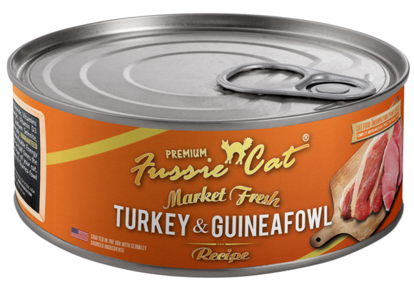 Fussie Cat Market Fresh Cat Food Can - Turkey & Guineafowl