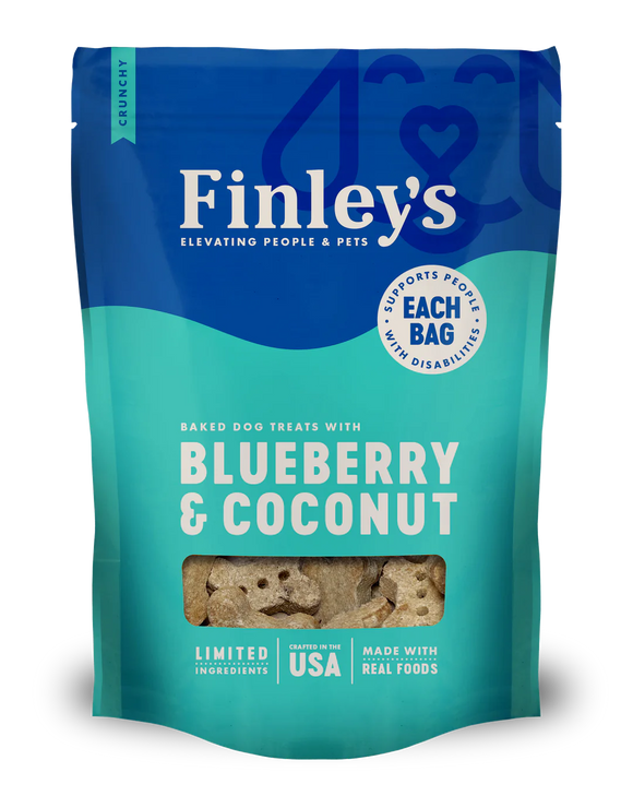 Finley's Blueberry Coconut Crunchy Biscuits