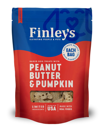 Finley's Peanut Butter Pumpkin Crunchy Biscuits