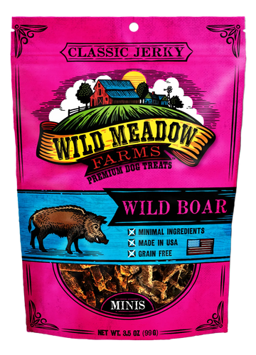 Wild Meadow Farms Classic Wild Boar Minis 4oz