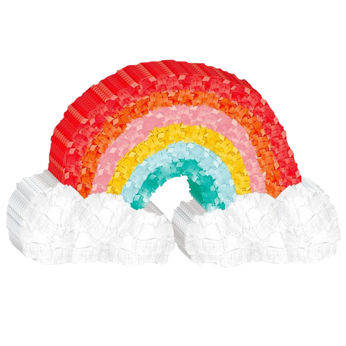 MINI RAINBOW PINATA BIRD TOY