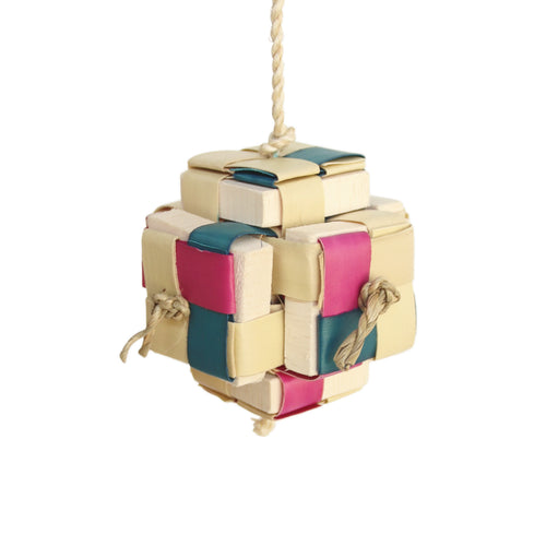 PIXEL CUBE MEDIUM BIRD TOY