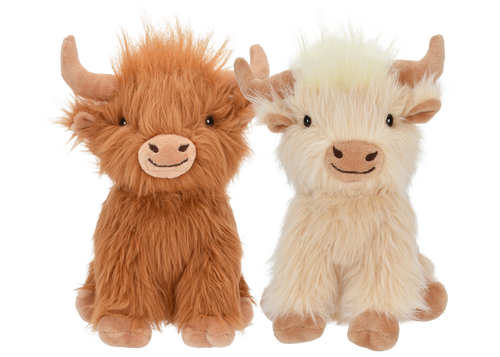 Highland Cow 8 Dog Toy