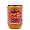 BARK BISTRO BANGIN BACON BUDDY BUDDER- 100% NATURAL DOG PEANUT BUTTER, MADE IN USA 17OZ JAR