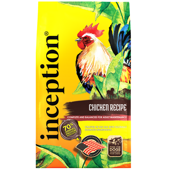 INCEPTION DRY DOG FOOD -  CHICKEN 27LB.