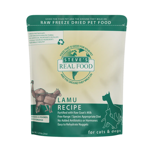 Freeze-Dried Raw Dog Food Lamu Recipe - 20oz