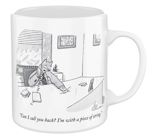 New York Puzzle Cat Cartoons Mug 15oz.