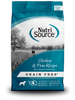 Nutri Source Chicken & Peas Recipe Healthy Grain Free Dog Food - 26lbs