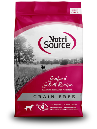 Nutri Source Grain Free Seafood Select Recipe Dry Dog Food 4lb